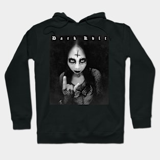 Black Metal Girl Hoodie